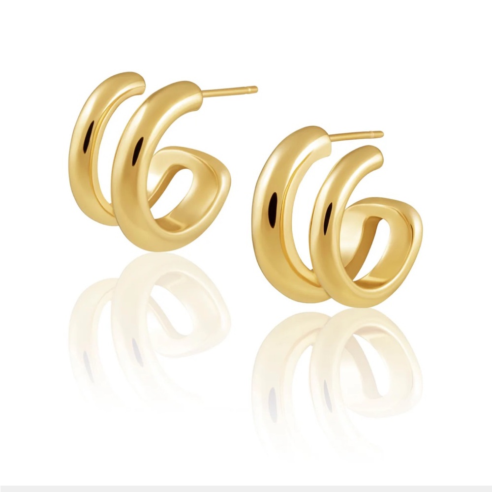 Gisela Double Hoop from Sahira Jewelry Design
